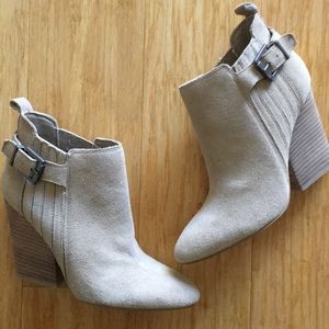 Never worn Guess Suede Booties!
